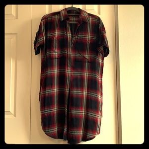 Madewell shirt dress size xs